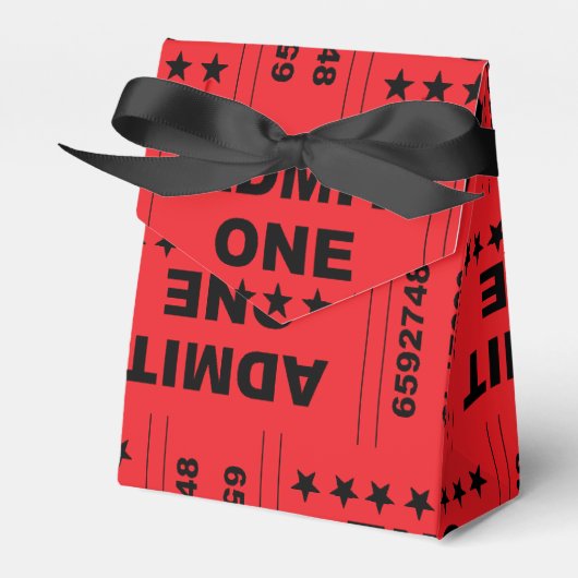 Feld "Einlass" für Zelt-Gefälligkeiten Geschenkschachtel (Vorderseite)