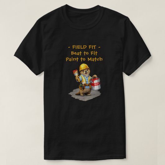 "Feld Fit" T-Shirt (Design vorne)