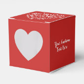 Feld für benutzerdefinierten Text und Farbfavorite Geschenkschachtel (Vorderseite)