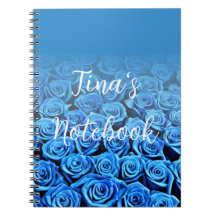 Feld für Blue Rose Notebook