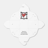 Feld für die Gastgeschenk Hochzeit "Benutzerdefini Geschenkschachtel (Ungefaltet)