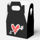 Feld für die Gastgeschenk Hochzeit "Benutzerdefini Geschenkschachtel (Geöffnet)