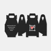 Feld für die Gastgeschenk Hochzeit "Benutzerdefini Geschenkschachtel (Ungefaltet)