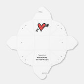 Feld für die Gastgeschenk Hochzeit "Benutzerdefini Geschenkschachtel (Ungefaltet)