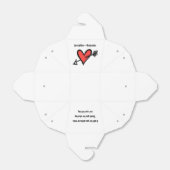 Feld für die Gastgeschenk Hochzeit "Benutzerdefini Geschenkschachtel (Ungefaltet)