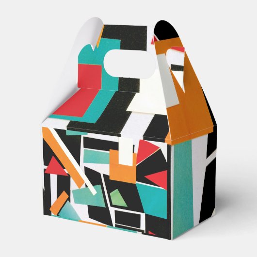 Feld für geometrische Merkmale Geschenkschachtel (Rückseite)