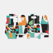 Feld für geometrische Merkmale Geschenkschachtel (Ungefaltet)