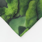Feld für grüne Moos Fleecedecke (Ecke)