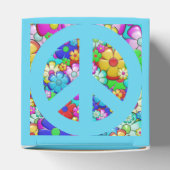 Feld für Hippy-Peace-Zeichen Geschenkschachtel (Oben)