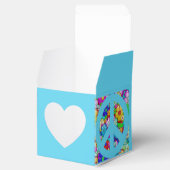 Feld für Hippy-Peace-Zeichen Geschenkschachtel (Geöffnet)