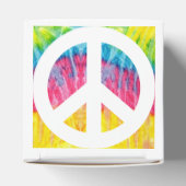 Feld für Hippy-Peace-Zeichen Geschenkschachtel (Oben)
