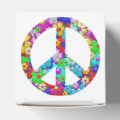 Feld für Hippy-Peace-Zeichen Geschenkschachtel (Oben)