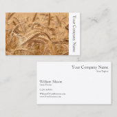 Feld für Weizenfotografie - Visitenkarte (Vorne/Hinten)