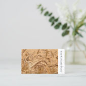 Feld für Weizenfotografie - Visitenkarte (Stehend Vorderseite)