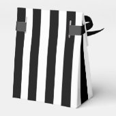 Feld "Gastgeschenk Hochzeit Schwarz-weiß und Rote  Geschenkschachtel (Rückseite)