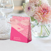 Feld "Geometrische Rose - Rote Gastgeschenk Hochze Geschenkschachtel