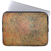 Feld-Gras Laptopschutzhülle (Vorderseite)