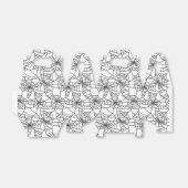 Feld "Halloween-Party Leckerei" Geschenkschachtel (Ungefaltet)