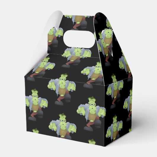 Feld "Halloween-Party Leckerei" Geschenkschachtel (Vorderseite)