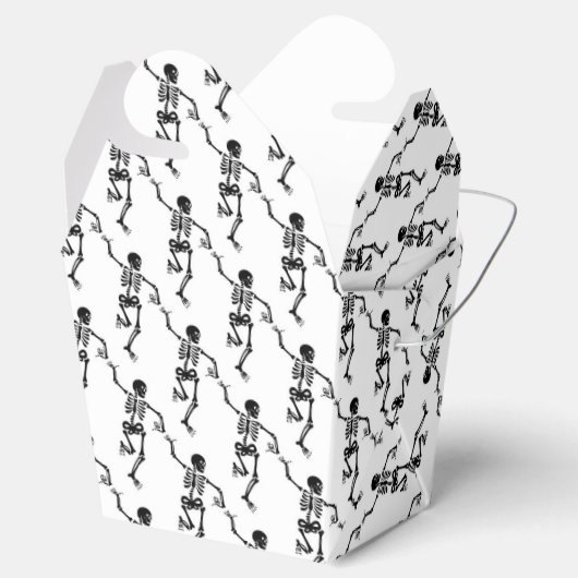 Feld "Halloween-Party Leckerei" Geschenkschachtel (Geöffnet)