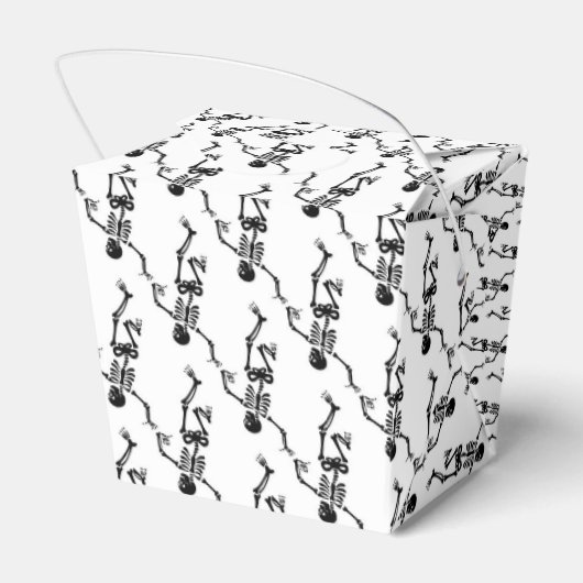 Feld "Halloween-Party Leckerei" Geschenkschachtel (Rückseite)