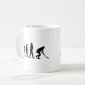 Feld-Hockey Kaffeetasse (Vorderseite Links)