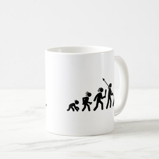 Feld-Hockey Kaffeetasse (VorderseiteRechts)