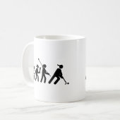 Feld-Hockey Kaffeetasse (Vorderseite Links)