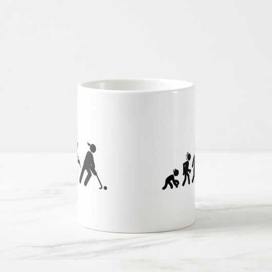 Feld-Hockey Kaffeetasse (Mittel)
