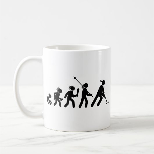 Feld-Hockey Kaffeetasse (Links)