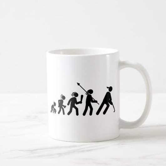 Feld-Hockey Kaffeetasse (Rechts)