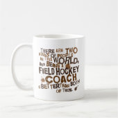 Feld-Hockey-Zug-Geschenk Kaffeetasse (Links)