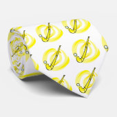 Feld-Hockeygelblogo Krawatte (Gerollt)
