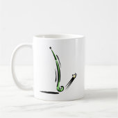 Feld-Hockeystock Kaffeetasse (Links)