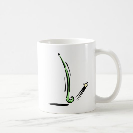Feld-Hockeystock Kaffeetasse (Rechts)