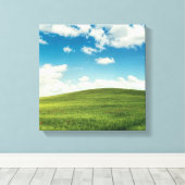 Feld Leinwanddruck (Insitu (Holzboden))