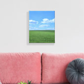 Feld Leinwanddruck (Insitu (Wohnzimmer))