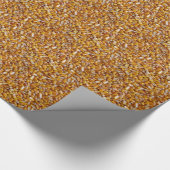Feld-Mais (geschält) Geschenkpapier (Ecke)