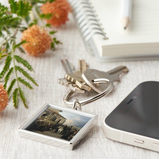 Feld-Marschall Alexander Suvorov Schlüsselanhänger (Seite)