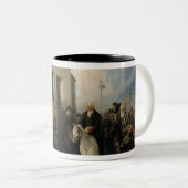 Feld-Marschall Alexander Suvorov Zweifarbige Tasse (VorderseiteRechts)