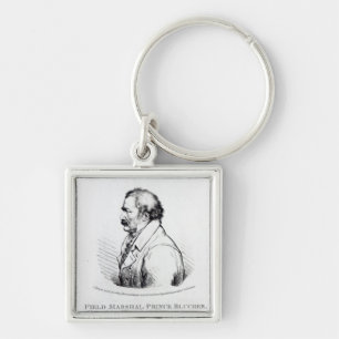 Feld-Marschall-Prinz Blucher von Wahlstadt Schlüsselanhänger