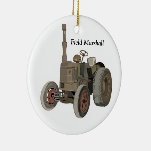 Feld Marshall Keramikornament (Rechts)