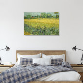 Feld mit Blume in der Nähe der Leinwand Arles (Insitu (Schlafzimmer))
