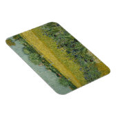 Feld mit Blume in der Nähe von Arles Premium Magne Magnet (Rechte Seite)