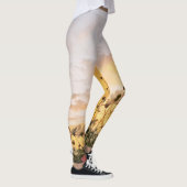 Feld mit Blume Leggings (Rechts)