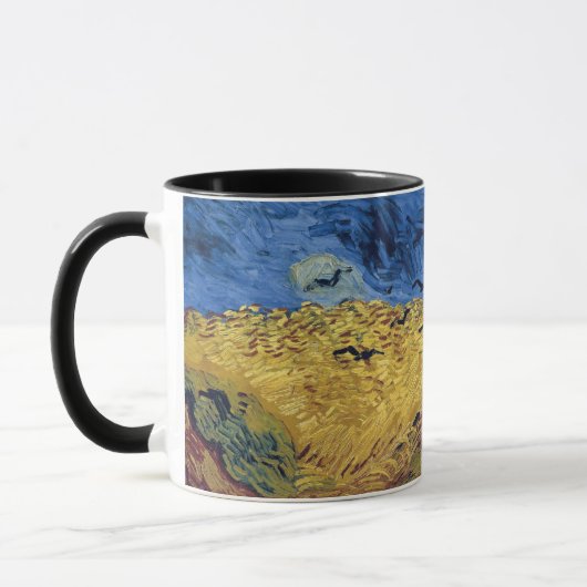 Feld mit Crows Vincent van Gogh-Tasse Tasse (Links)