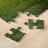 Feld mit Holzzaun Puzzle (Seite)