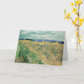 Feld mit Kornblumen | Vincent van Gogh Karte (Gelbe Blume)