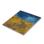 Feld mit Krähen Fliese (Seite)