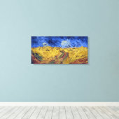 Feld mit Krähen | Van Gogh | Leinwanddruck (Insitu (Holzboden))